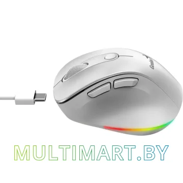 Мышь Genius Ergo 9000S Pro (белый) картинка 4